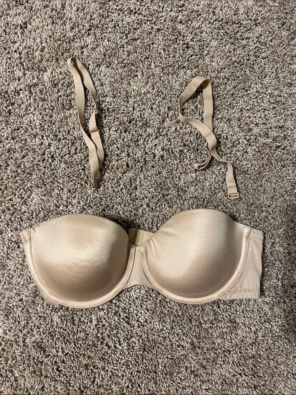 Bali Nude Convertible Strapless Bra with Removable Straps